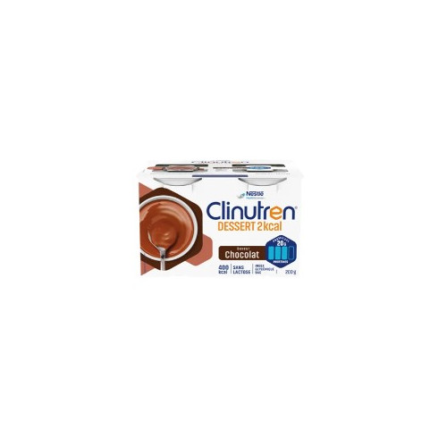 CLINUTREN® DESSERT 2KCAL Café - 4 Pots de 200g