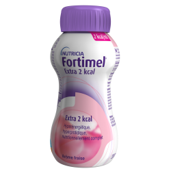 FORTIMEL EXTRA Strawberry - 4 Bottles of 200ml