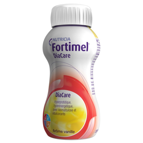 FORTIMEL DIACARE Vanille - 4 Bouteilles de 200ml