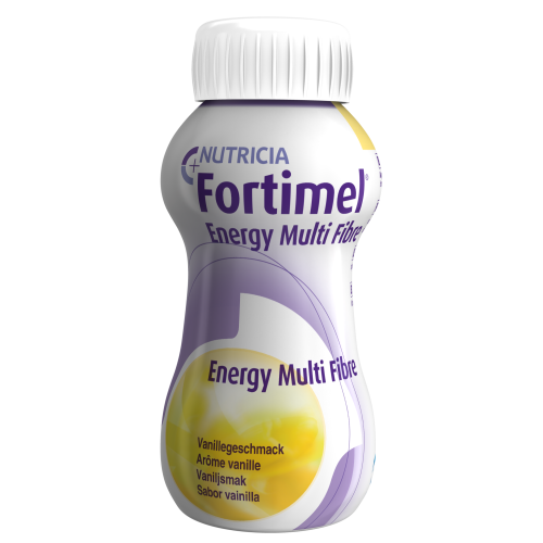 FORTIMEL ENERGY MULTI FIBRE Vanilla - 4 Bottles of 200ml