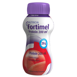FORTIMEL PROTEIN Red Fruits - 4 Bottles of 125ml