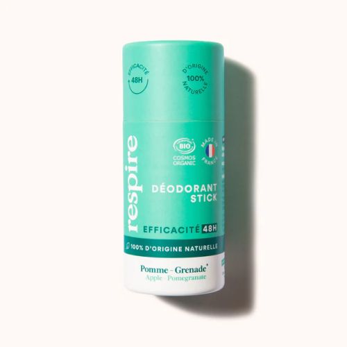 RESPIRE Déodorant Stick Certifié Bio Pomme Grenade - 50g