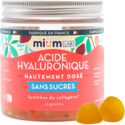 MIUM LAB ACIDE HYALURONIQUE Sans Sucre - 42 Gummies