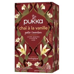 PUKKA INFUSION Chaï à la Vanille BIO - 20 Sachets