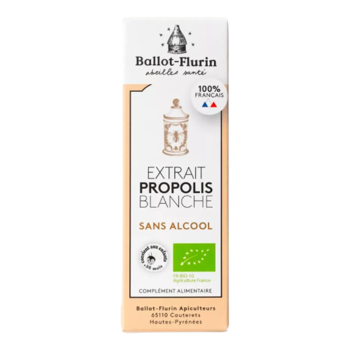 BALLOT FLURIN EXTRACT OF WHITE PROPOLIS Alcohol free - 15ml