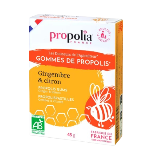PROPOLIA GOMMES Propolis Gingembre Citron - 45g