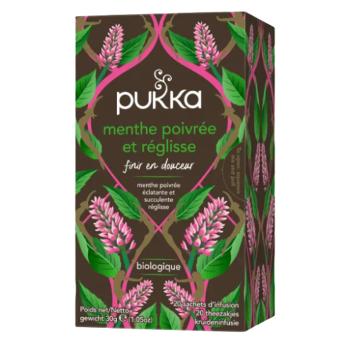 PUKKA Organic Peppermint and Licorice Infusion - 20 Sachets