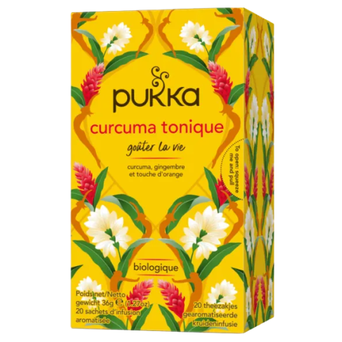 PUKKA INFUSION Curcuma Tonique - 20 Sachets