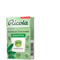 RICOLA EUCALYPTUS Bonbons Sans Sucres 50g