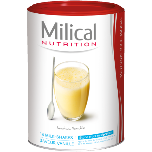 MILICAL Milk Shake Vanilla Flavor - 540g