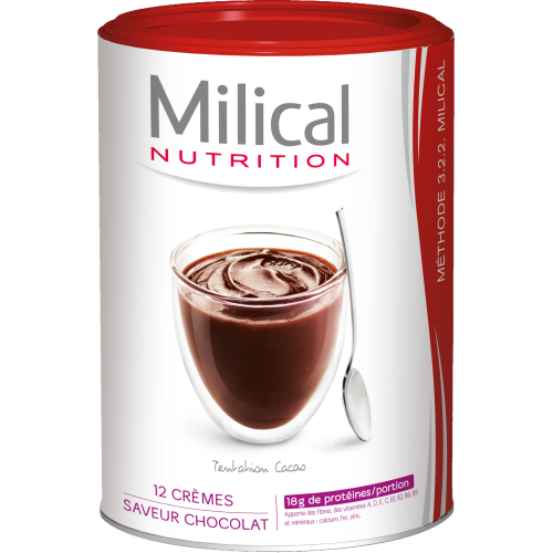 MILICAL HIGH PROTEIN CREAM Chocolate x12 meals - 540g