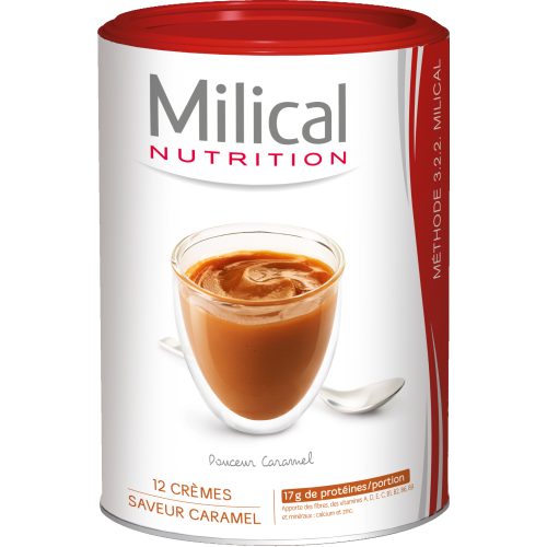 MILICAL HIGH PROTEIN CREAM Caramel x12 meals - 540g