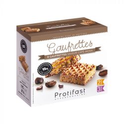PROTIFAST Gaufrettes Café Moka Phases 2/3 - 8 Gaufrettes