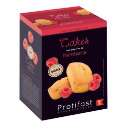 PROTIFAST Cake Pépites Framboise 5x48g