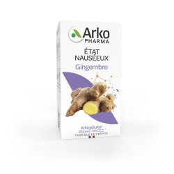 ARKOGELULES Organic Ginger Nausea - 40 Capsules