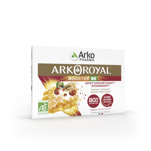 ARKOROYAL BOOSTER ORGANIC - 10 Ampoules