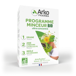 ARKOFLUIDES Organic Slimming Program - 30 Ampoules