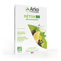 ARKOFLUIDES Organic Detox - 20 Ampoules