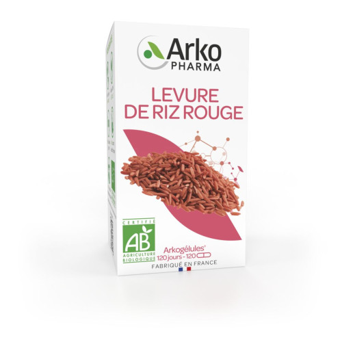 ARKOGELULES Red Rice Yeast organic - 120 Capsules
