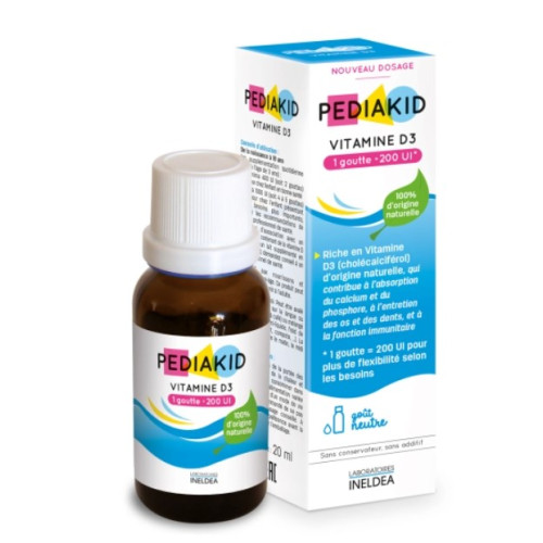 PEDIAKID Vitamine D3 1000UI - 20ml