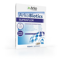 SUPRAFLOR Arkobiotics Probiotics - 14 Capsules