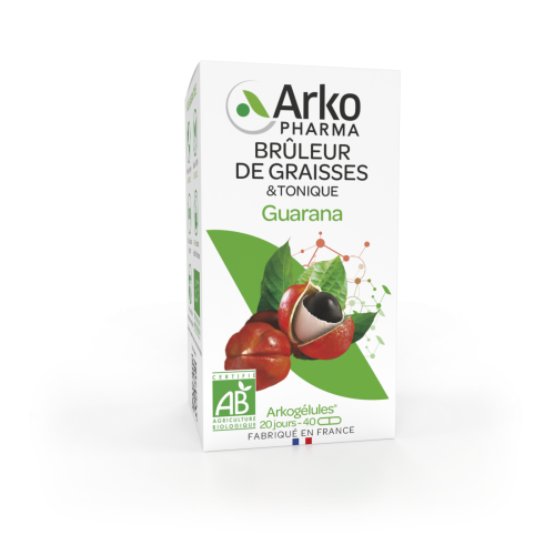 ARKOGELULES Organic Guarana - 40 Capsules