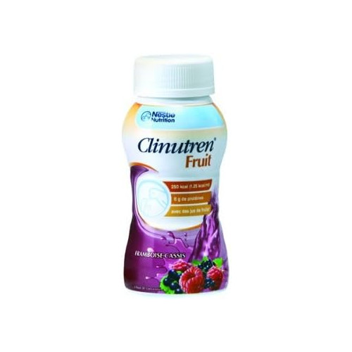 CLINUTREN® FRUIT Framboise Cassis - 4 Bouteilles de 200ml