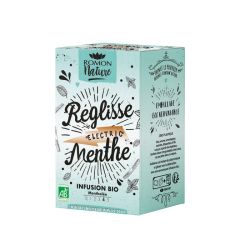 ROMON NATURE TISANE Organic Licorice Mint - 16 Sachets