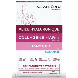 GRANIONS ACIDE HYALURONIQUE + COLLAGENE MARIN + CERAMIDES - 60