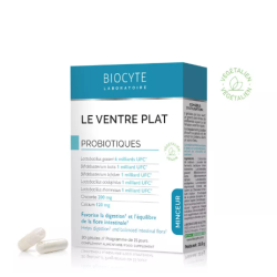 BIOCYTE LE VENTRE PLAT Probiotiques - 30 Gélules