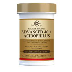 SOLGAR Advanced 40+ Acidophilus 120 Vegetable Capsules