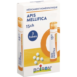 BOIRON APIS MELLIFICA 15CH - Pack de 3 tube-granules