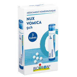 BOIRON NUX VOMICA 9CH - Pack de 3 tube-granules