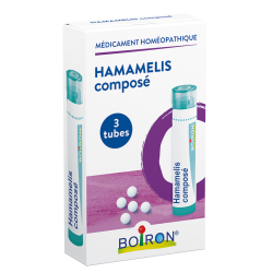 BOIRON HAMAMELIS COMPOSE - Pack de 3 tube-granules