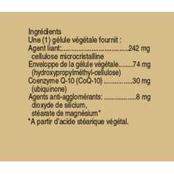 SOLGAR COQ-10 (Coenzyme Q-10) 30mg - 30 Gélules Végétales