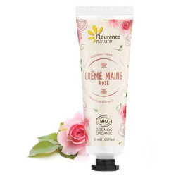 FLEURANCE NATURE Crème Mains Rose - 30 ml