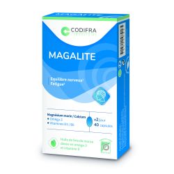 CODIFRA MAGALITE Magnesium - 40 Capsules