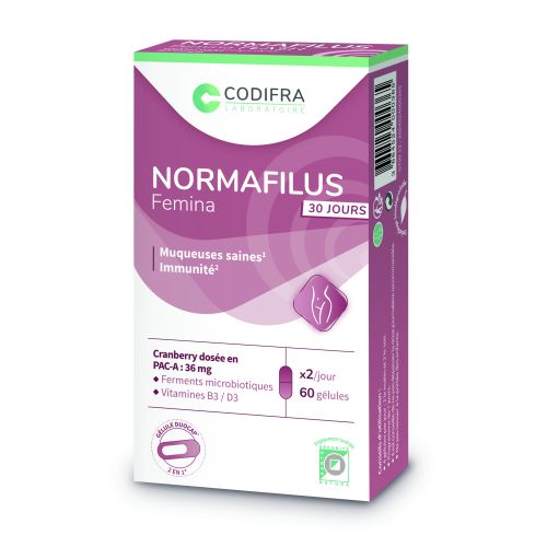 CODIFRA NORMAFILUS Femina - 60 gélules