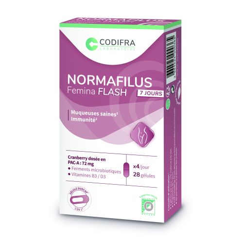 CODIFRA NORMAFILUS Femina Flash - 28 capsules