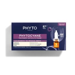 PHYTOCYANE PROGRESSIVE Hair Loss Treatment for Women - 12 x 5ml