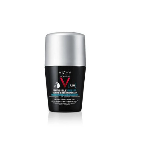 VICHY HOMME DÉODORANT BILLE Invisible Resist 72h - 50ml
