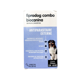 BIOCANINA FIPRODOG COMBO Antiparasitaire Externe Grands Chiens