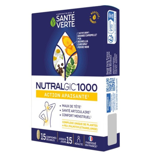 SANTE VERTE NUTRALGIC 1000 - 15 Tablets