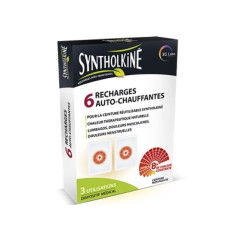 SYNTHOLKINE Patchs Auto Chauffants - 6 Recharges