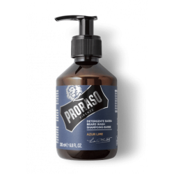 PRORASO AZUR & LIME Shampoing Barbe - 200ml