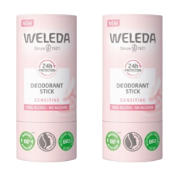 WELEDA Deodorant Stick Sensitive - Set of 2x50g