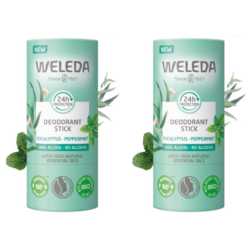 WELEDA Deodorant Stick Eucalyptus-Peppermint - Set of 2x50g