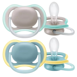 AVENT SUCETTE ULTRA AIR 18mois+ BOY OURS - 2 Soothers