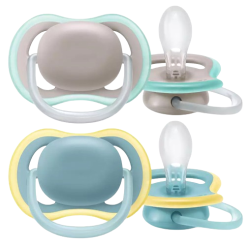 AVENT SUCETTE ULTRA AIR 18mois+ BOY OURS - 2 Soothers