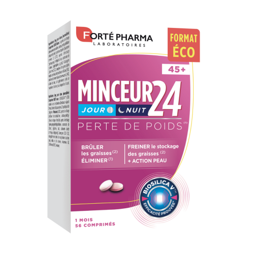 FORTÉ PHARMA MINCEUR 24 45+ Day and Night - 56 Tablets